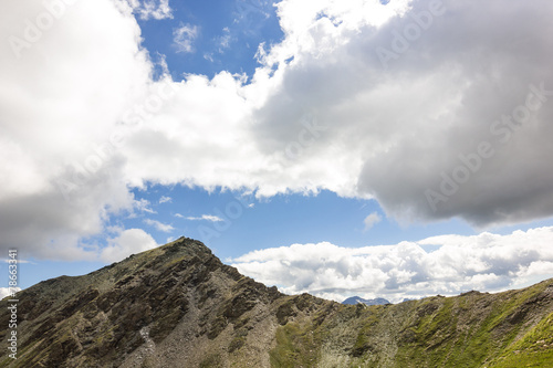 Fototapeta Naklejka Na Ścianę i Meble -  Panorama in alta montagna
