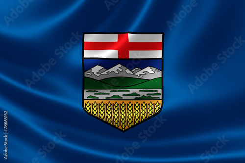 Alberta Provincial Flag of Canada