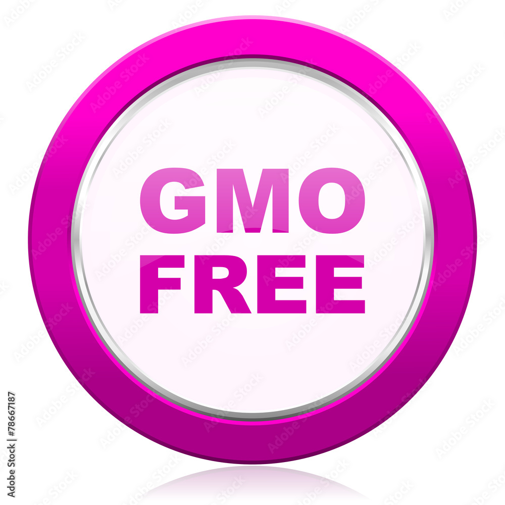 gmo free violet icon no gmo sign gmo free violet icon no gmo sign