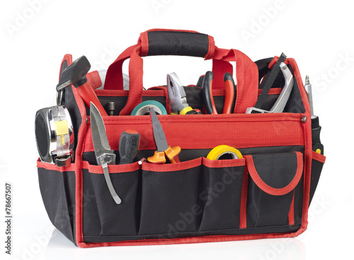 Obraz na płótnie Toolbox w salonie