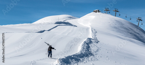 Fotografía Freeski in Italy