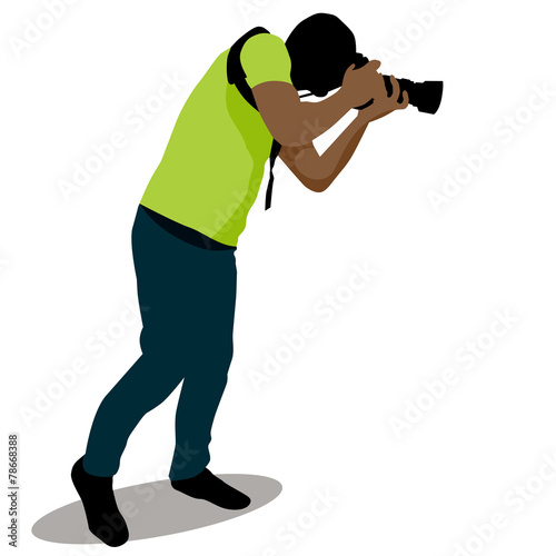 Paparazzi Taking Photo