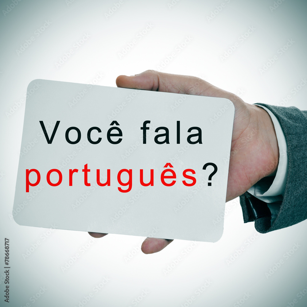 Voce Fala Portugues" Images – Browse 2 Stock Photos, Vectors, and Video |  Adobe Stock