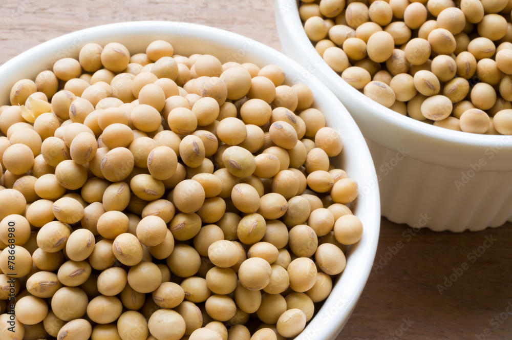 Soy pods Soy pods