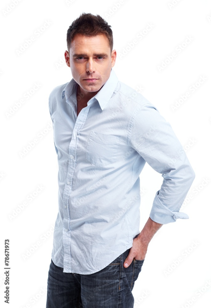 Young handsome man.