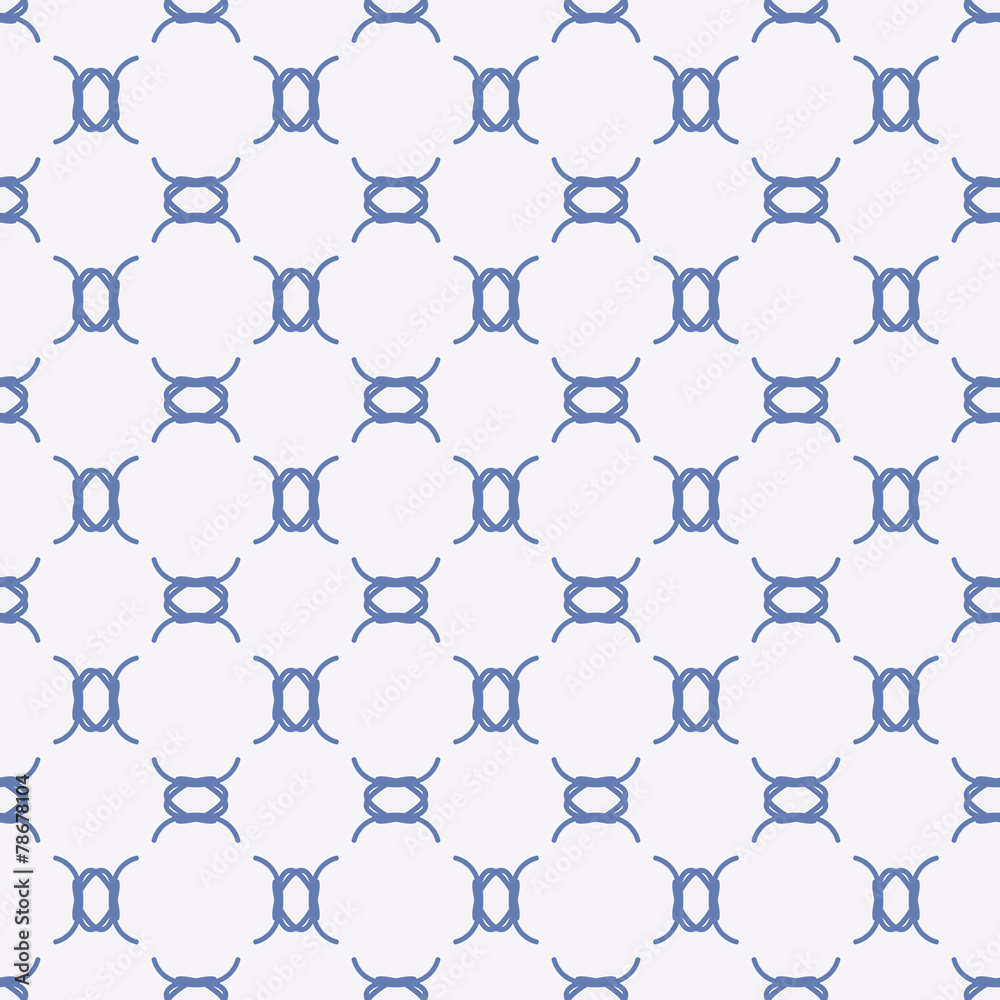 Naklejka premium Abstract loop pattern