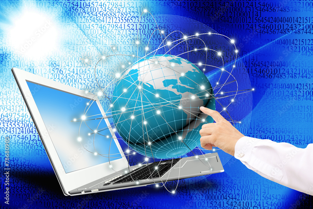 The technology Internet of global business The technology Internet of global business