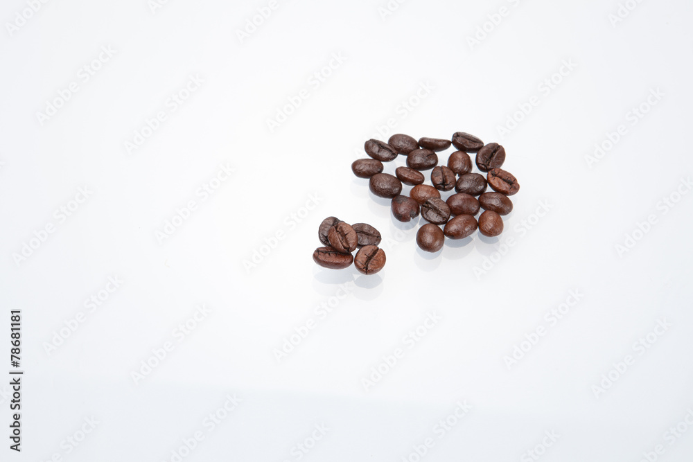 Naklejka premium coffee beans