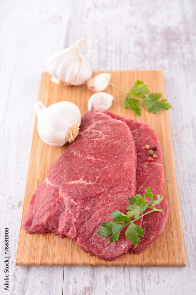 raw beef on board raw beef on board