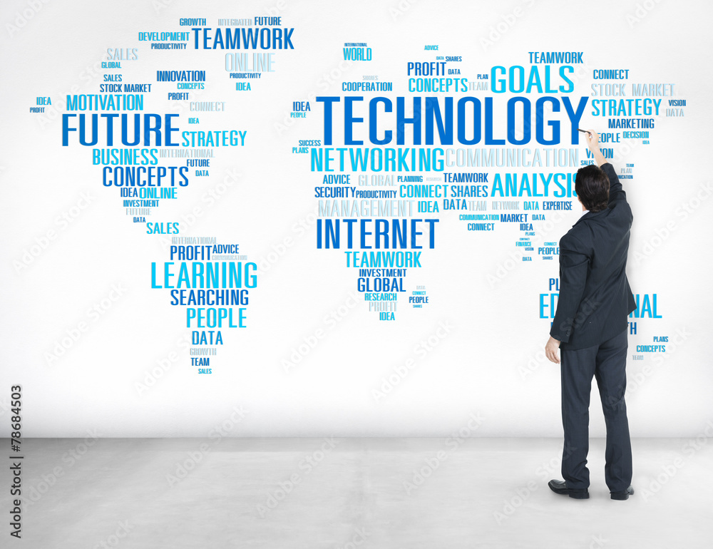 Technology Networking Connection Global Communication Concept Technology Networking Connection Global Communication Concept