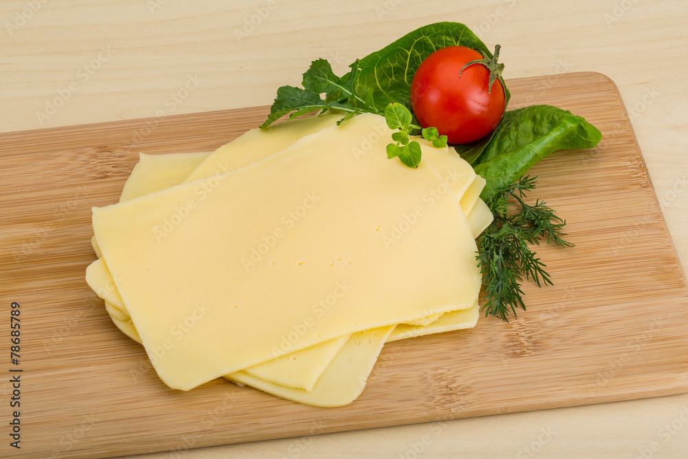 Sliced sheese Sliced sheese