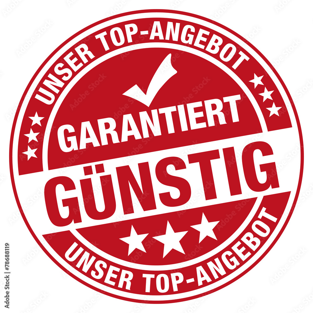 Garantiert günstig - Unser Top Angebot Garantiert günstig - Unser Top Angebot