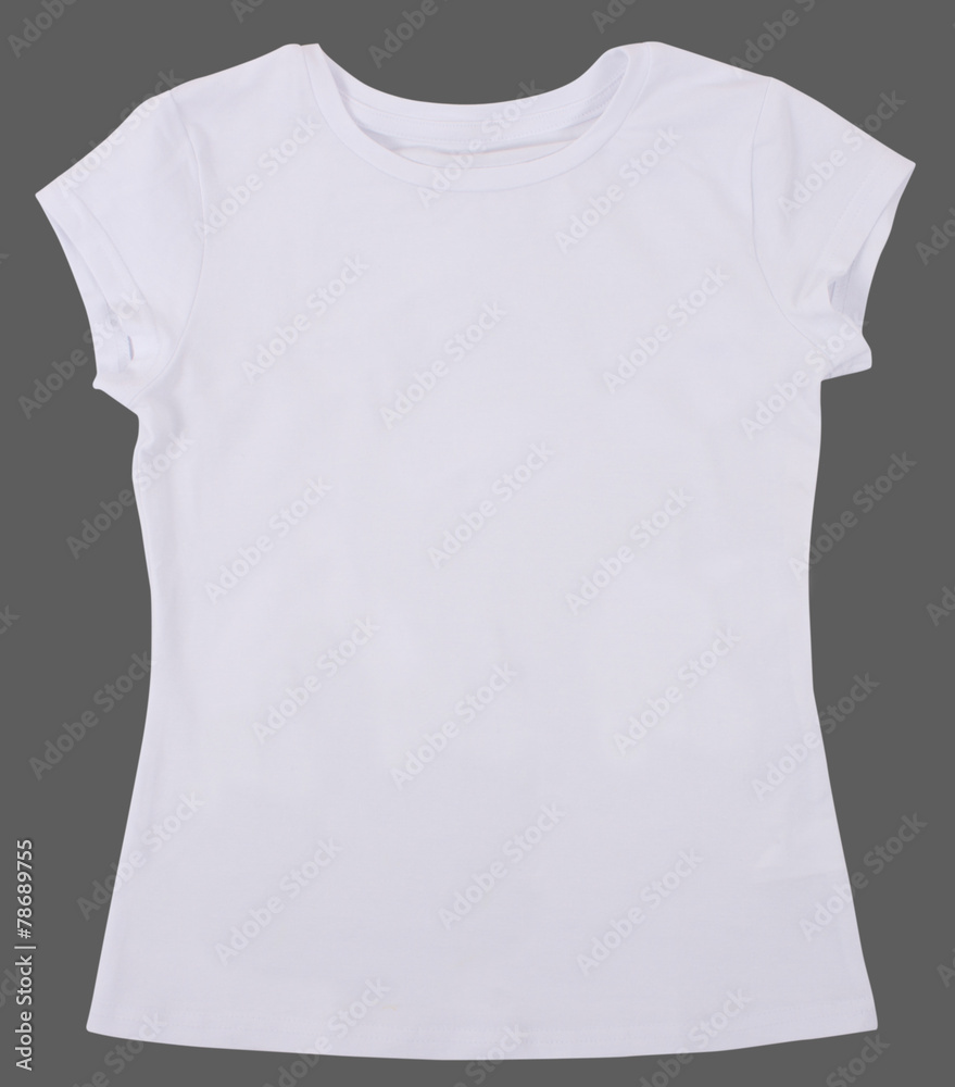 Women's shirt Isolated on gray background. Women's shirt Isolated on gray background.