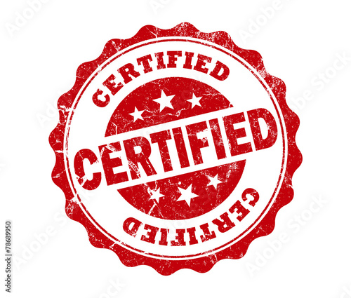 certified stamp