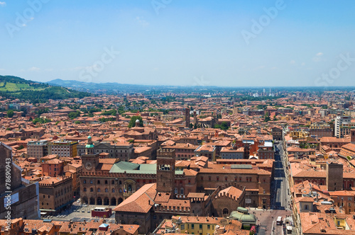 Panoramic view of Bologna. Emilia-Romagna. Italy. © Mi.Ti.