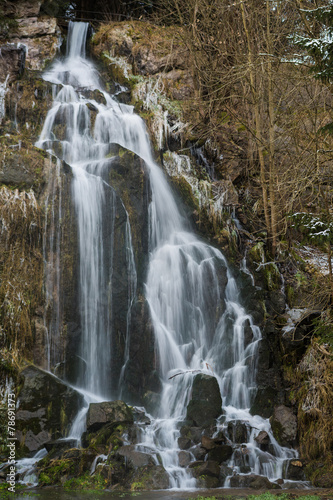 Königshütter Wasserfall im Winter