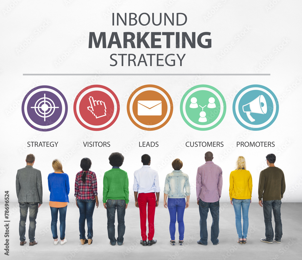 Inbound Marketing Strategy Advertisement Commercial Concept Inbound Marketing Strategy Advertisement Commercial Concept