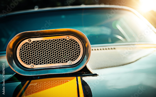 Powerful muscle car