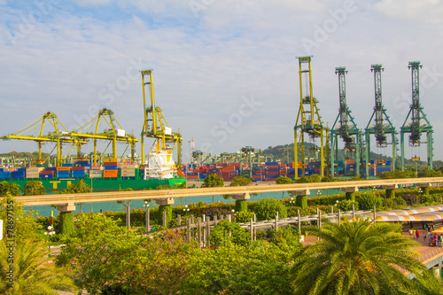 Singapore bay Port Klang,Port of Tanjung Pelepas