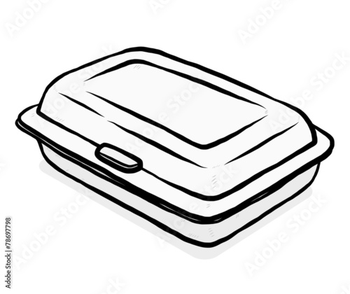 foam meal box