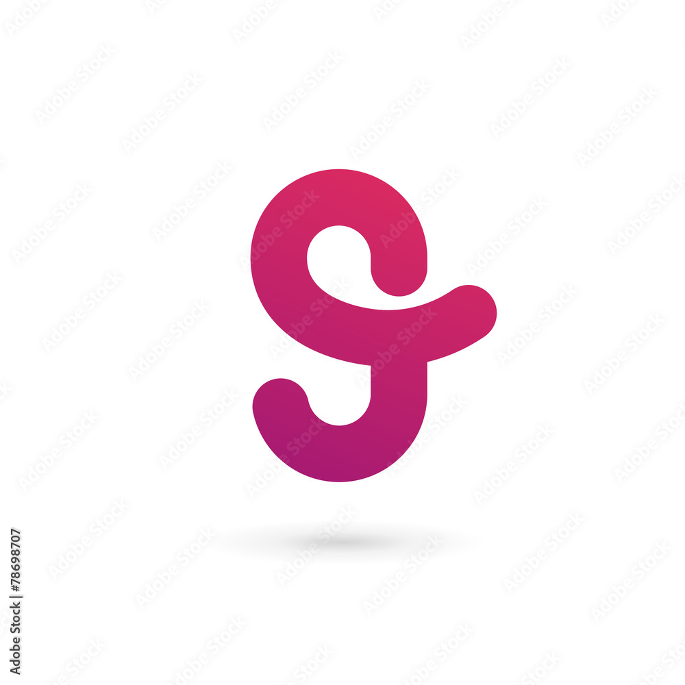 Letter G number 9 logo icon design template elements Letter G number 9 logo icon design template elements