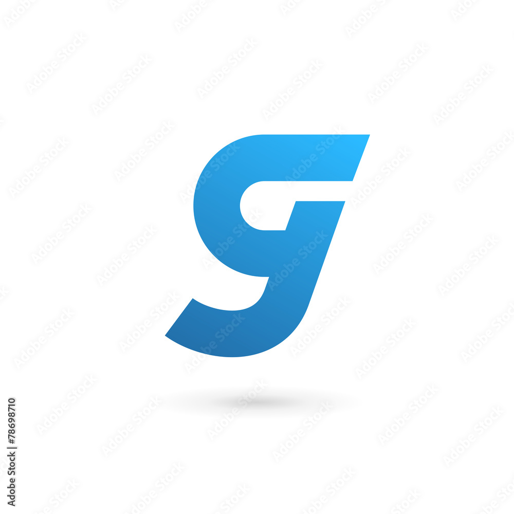 Letter G number 9 logo icon design template elements Letter G number 9 logo icon design template elements