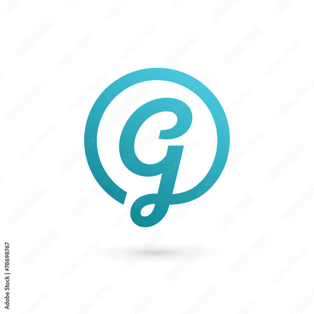 Letter G number 9 logo icon design template elements Letter G number 9 logo icon design template elements