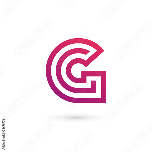 Letter G logo icon design template elements