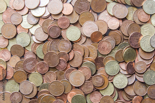 Coins background cents photo