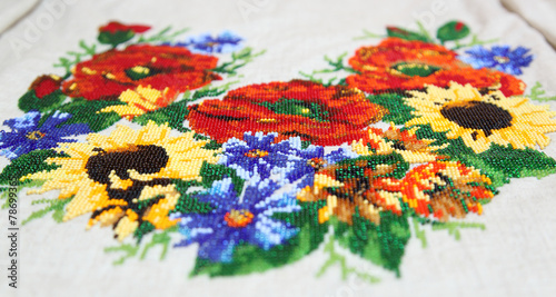 Ukrainian embroidery