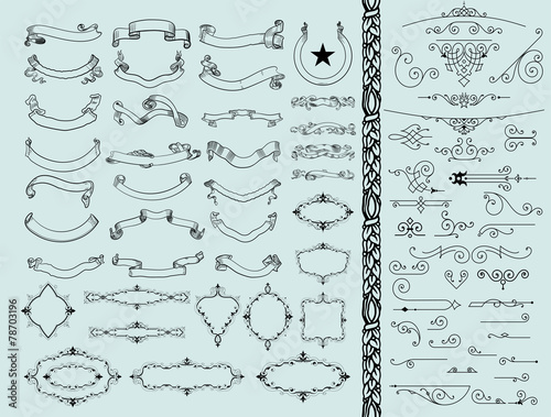 Vintage design elements