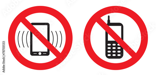 zakaz używania telefonu
