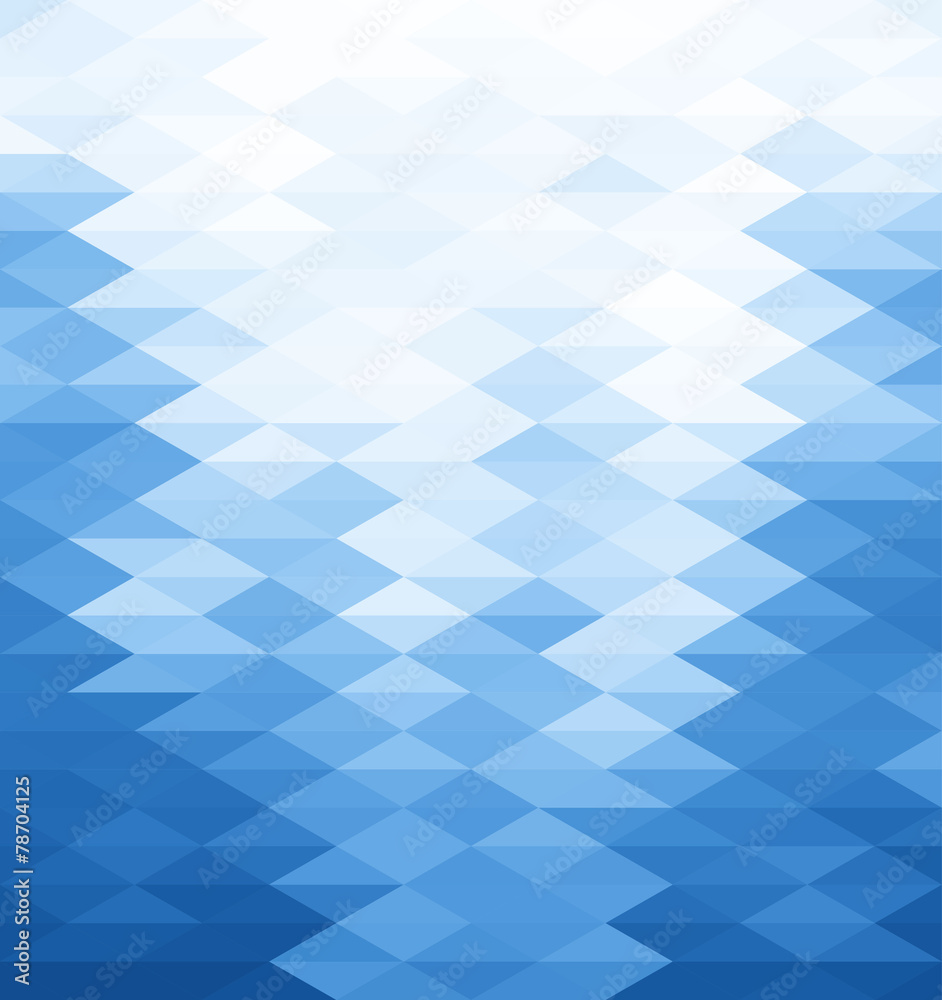Blue Triangle Abstract Background Blue Triangle Abstract Background