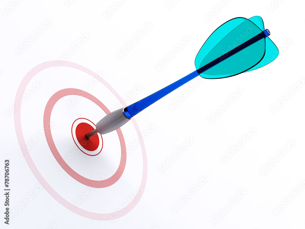 dart hitting the bullseye dart hitting the bullseye