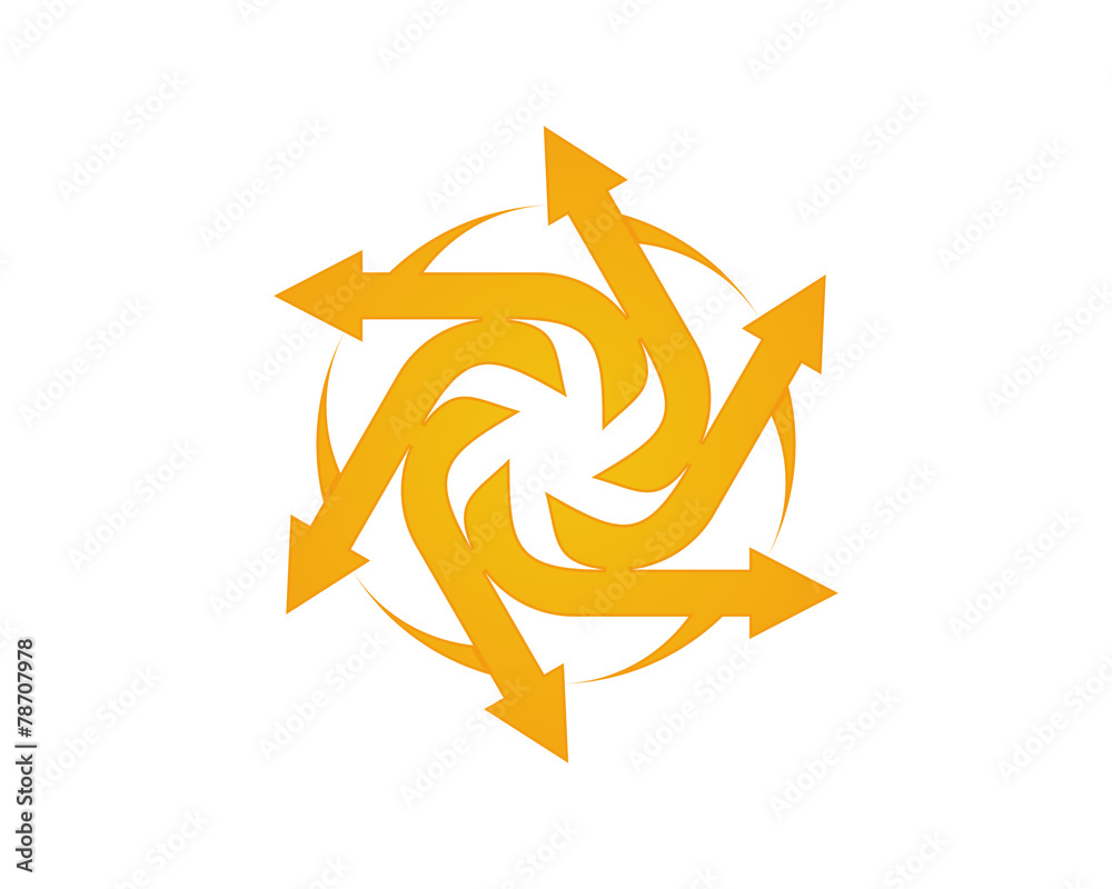 Obraz premium Circle Arrow