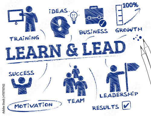 Learn and Lead concept