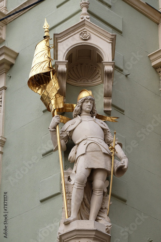 Saint Florian, Herrengasse, Graz, Styria, Austria  photo