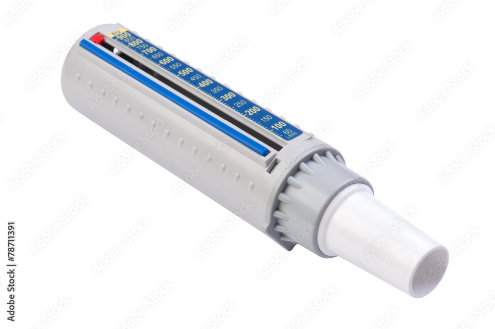 Flow Meter on white Flow Meter on white