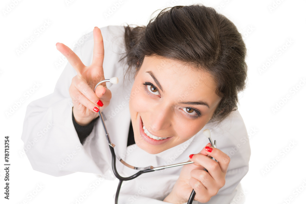 Young doctor smile Young doctor smile