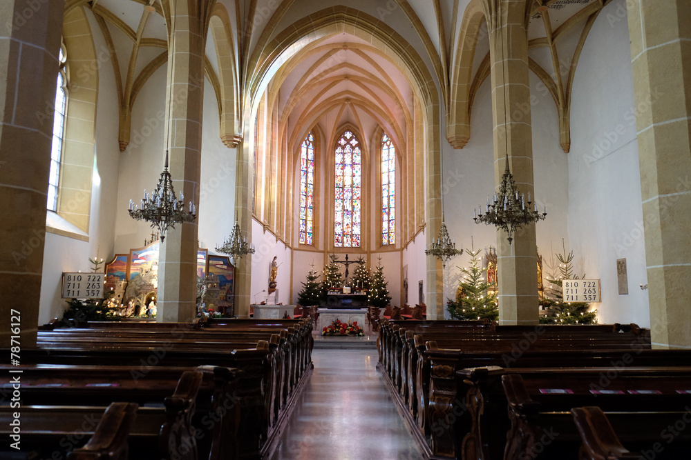 Franciscan Church in Graz, Styria, Austria