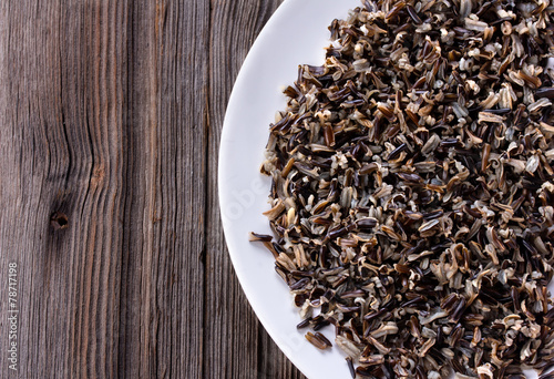 Cooked Wild Rice Cereal