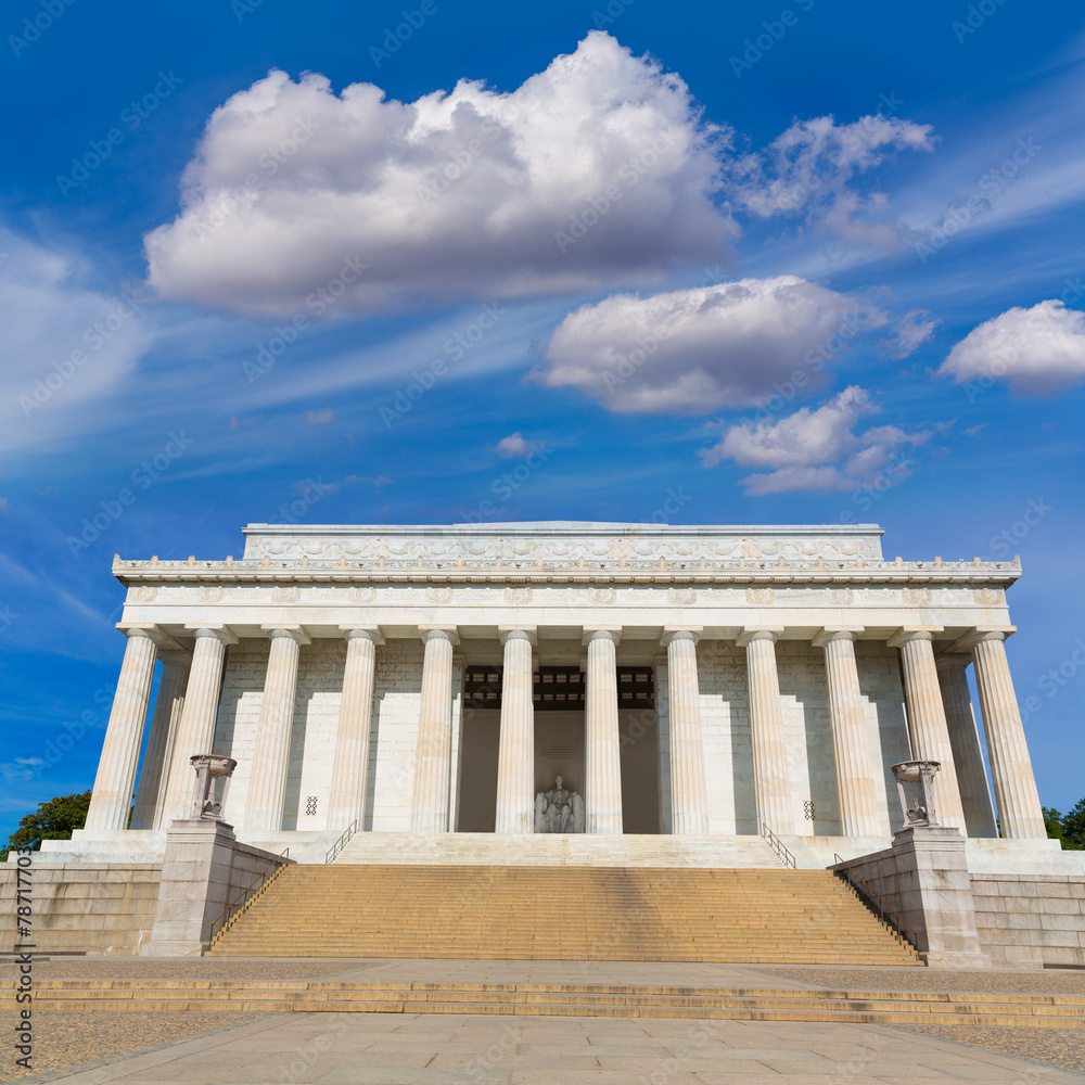 Abraham Lincoln Memorial building Washington DC