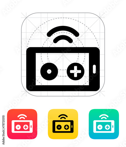 Phone remote controller icon.