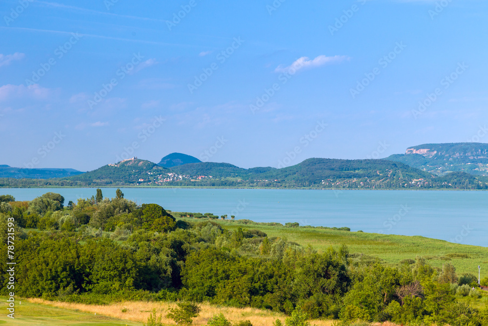 Landscape at Lake Balaton, Hungary