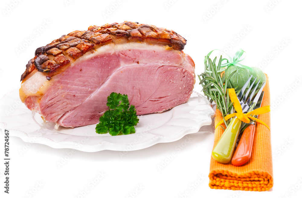 Naklejka premium Osterbraten, Osteressen