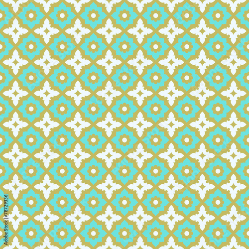 Seamless pattern ceramic tile design