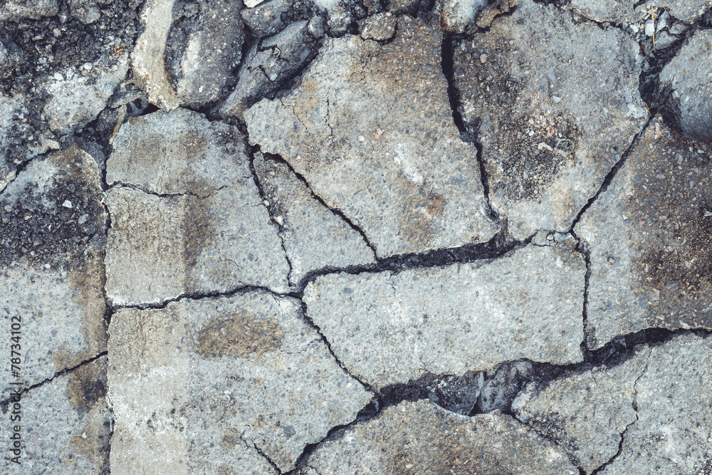 Obraz premium Asphalt road repair