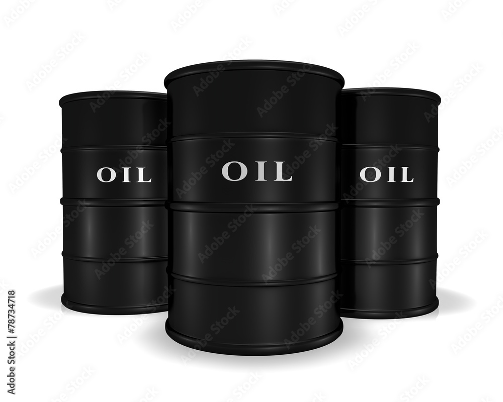 Barrel of oil isolated on white background Barrel of oil isolated on white background
