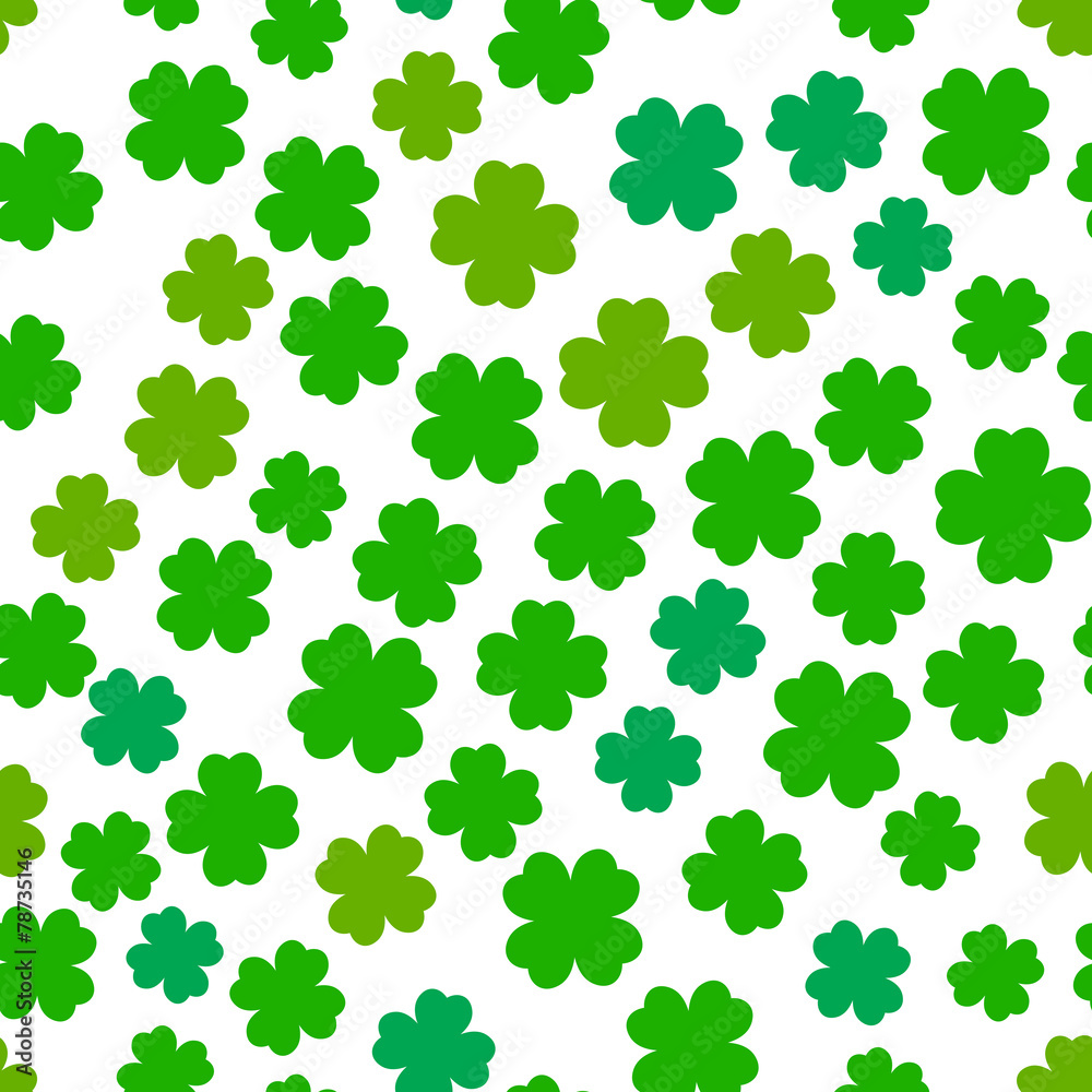 Four leaf clover seamless pattern Four leaf clover seamless pattern