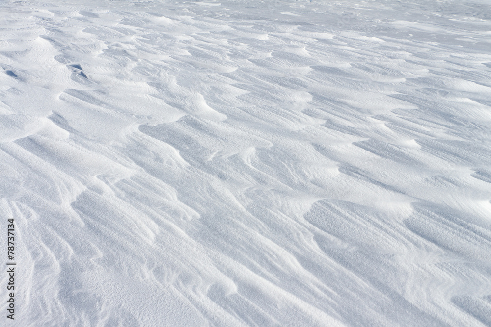 Natural snow background Natural snow background